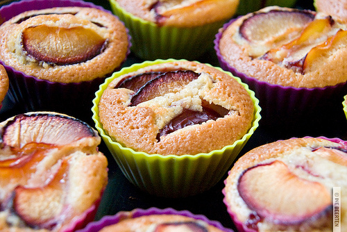 Apple Plum And Cinnamon Cupcake